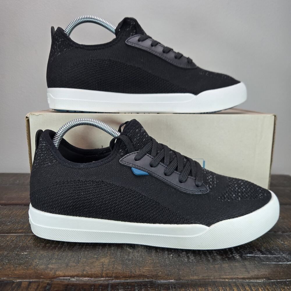 Vessi Weekend Sneaker Womens Size 10 Waterproof Shoes Asphalt Black White Mens 9